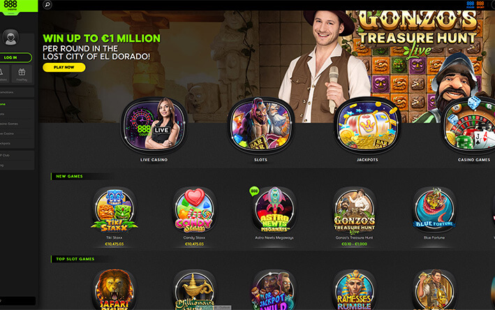888 Casino screenshot