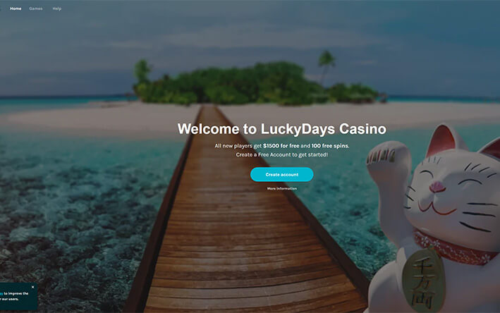 Lucky days screenshot